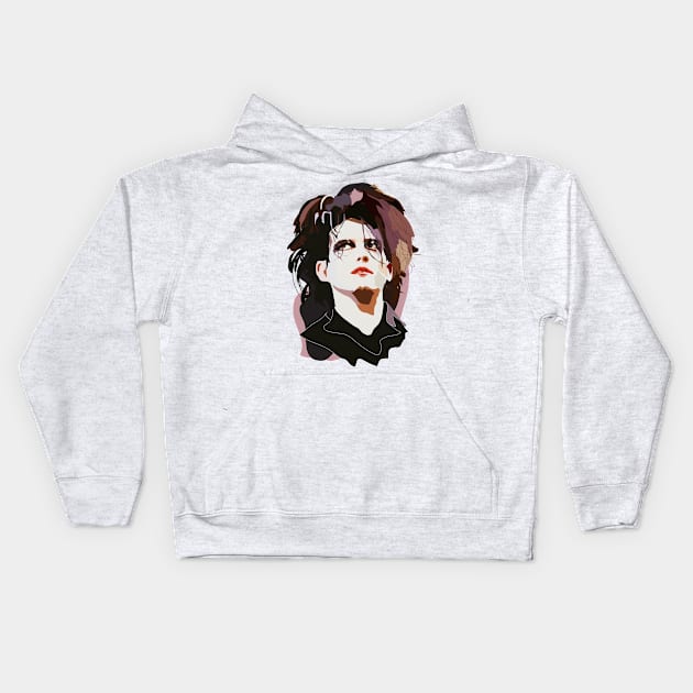 Robert Smith Kids Hoodie by annamckay